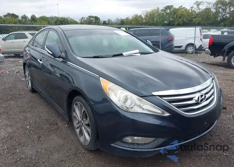 2014 Hyundai Sonata Se из США, поврежденный, VIN 5NPEC4AC7EH928766